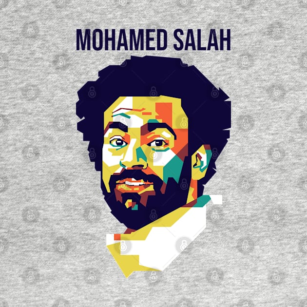 Mohamed Salah on WPAP Style 2 by pentaShop